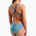 Női egyrészes fürdőruha arena Snake Skin Challenge blue cosmo multi/blue cosmo 9