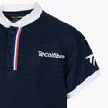Gyermek tenisz póló Tecnifibre Polo kék 22F3PO F3 3