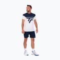 Férfi Tecnifibre Training tenisz póló fehér 22TRAITEE 3