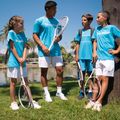 Férfi tenisz póló Tecnifibre Team Cotton Tee azur 5