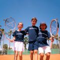 Gyermek tenisz póló Tecnifibre Team Cotton Tee marine 3