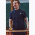 Férfi galléros póló Tecnifibre Polo Pique marine 7
