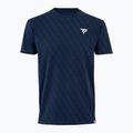 Férfi teniszpóló Tecnifibre Graphic Tee Stretch navy 3