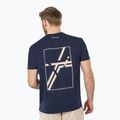 Férfi póló Tecnifibre Graphic Tee navy 3