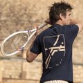 Férfi póló Tecnifibre Graphic Tee navy 6