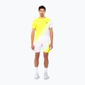 Férfi teniszpóló Tecnifibre X-Loop Tee white/yellow 2