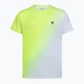Férfi teniszpóló Tecnifibre X-Loop Tee white/yellow 4