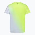 Férfi teniszpóló Tecnifibre X-Loop Tee white/yellow 5