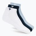 Zoknik Tecnifibre Low-Cut 3 pairs white/marine