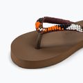 Női flip-flop papucs Banana Moon Calisun Seaside marron 7