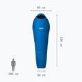 Millet Baikal 750 hosszú hálózsák jobbra sky diver 4