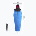 Hálózsák Millet Bossons -10 Regular icon blue/black 4
