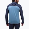 Férfi trekking pulóver Millet Lokka Hoodie III koronakék/szafír 3