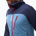 Férfi trekking pulóver Millet Lokka Hoodie III koronakék/szafír 5
