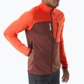 Férfi pulóver Millet Seneca Fleece truffle/paprika 4