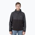Férfi softshell dzseki Aulp Tiago anthracite melange