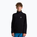 Gyermek sí pulóver Rossignol 1/2 Zip Fleece black