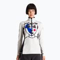 Női sí pulóver Rossignol Bessy 1/2 Zip Top white