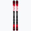 Gyermek lesiklópálya sílécek Rossignol Hero 100-140 + Kid4 red 10