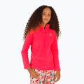 Gyermek sí pulóver Rossignol 1/2 Zip Fleece pink