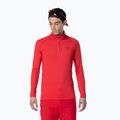 Férfi termoaktív pulóver Rossignol Classique 1/2 Zip sports red
