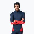 Férfi Rossignol Infini Compression Race Top sötét tengerészkék