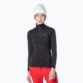 Női termoaktív pulóver Rossignol Classique 1/2 Zip fekete