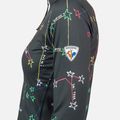 Női termoaktív pulóver Rossignol Booster 1/2 Zip Top 100 fekete 6