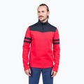 Férfi termoaktív pulóver Rossignol Resort 1/2 Zip sports red