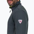 Férfi sípulóver Rossignol Cieloalto Fleece Half zip onyx grey 6