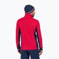 Férfi Rossignol Cieloalto Fleece Fél cipzáras sport pulóver piros 3