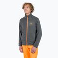 Férfi pulóver Rossignol Blackside Fleece Fz onyx grey