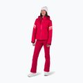 Női sídzseki Rossignol Strawpile Jkt ruby red 2