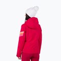 Női sídzseki Rossignol Strawpile Jkt ruby red 3