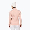 Rossignol női Blackside Fleece Fz púderrózsaszín pulóver 3