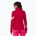 Női pulóver Rossignol Strawpile Fleece Fz ruby red 3