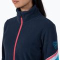 Női pulóver Rossignol Strawpile Fleece Fz dark navy 5