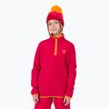 Gyerek pulóver Rossignol Jr Strawpile Fleece Fz ruby red