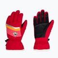Női síkesztyű Rossignol New Piste G ruby red