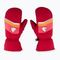 Női síkesztyű Rossignol New Piste M ruby red 2