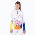 Női sípulóver Rossignol Booster 1/2 Zip Top white