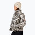 Női pehelydzseki Rossignol Aretu Allover Down Nature Wild Leopard Print 4