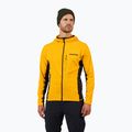 Férfi kapucnis pulóver Rossignol Blackside Mix Full Zip Hoodie Fleece saffron yellow