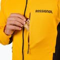 Férfi kapucnis pulóver Rossignol Blackside Mix Full Zip Hoodie Fleece saffron yellow 7
