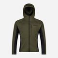 Férfi kapucnis pulóver Rossignol Blackside Mix Full Zip Hoodie Fleece olive shadow 8
