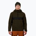 Férfi pulóver Rossignol Alltrack Anorak Fleece olive shadow