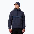 Férfi pulóver Rossignol Alltrack Anorak Fleece true night blue