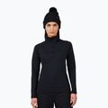 Női polár pulóver Rossignol Mid Layer Stretch Half Zip black
