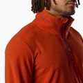 Férfi polár pulóver Rossignol Quarter Zip Fleece rooibos tea 5