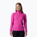 Női polár pulóver Rossignol Mid Layer Stretch Half Zip electric fuchsia